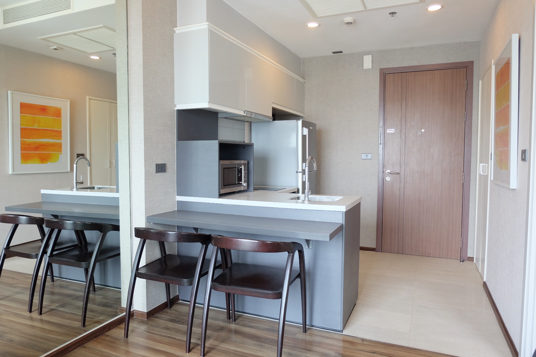 Condo for Rent!! Wyne Sukhumvit by Sansiri, 1 bedroom 30 Sq.m. High floor,Stunning city views, Phra Khanong BTS.