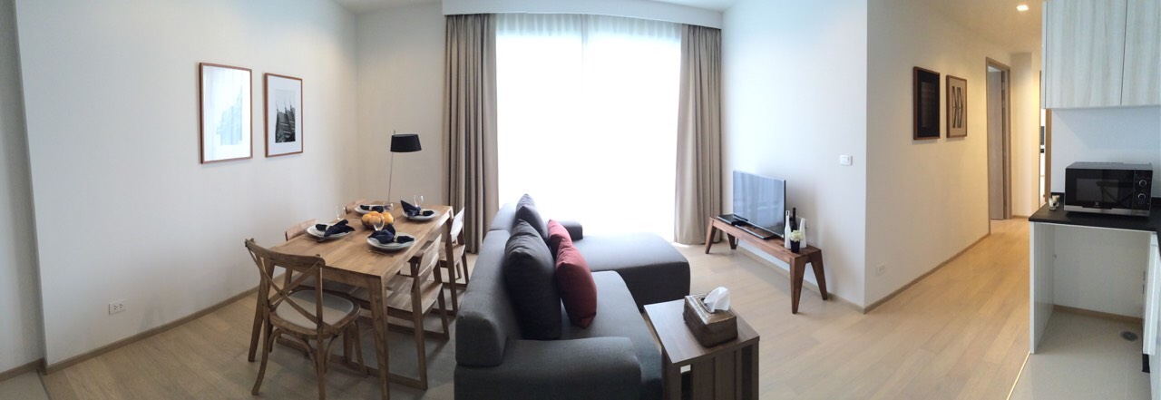 Condo for rent!! HQ Thonglor by Sansiri,High floor, 2 Bedrooms 75 sqm.