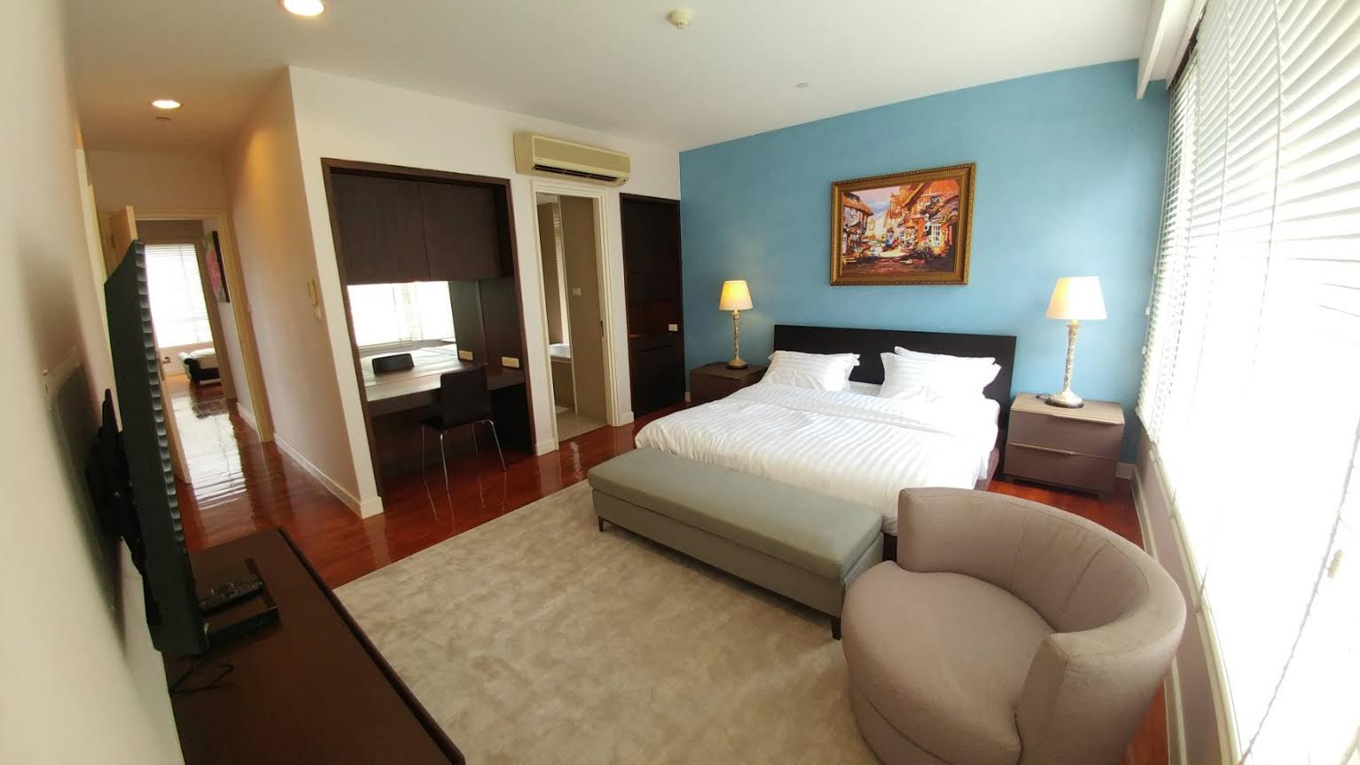 Hampton Thonglor 10 condo for rent, 3 bedrooms, 162 sq.m. Near Thonglor BTS.
