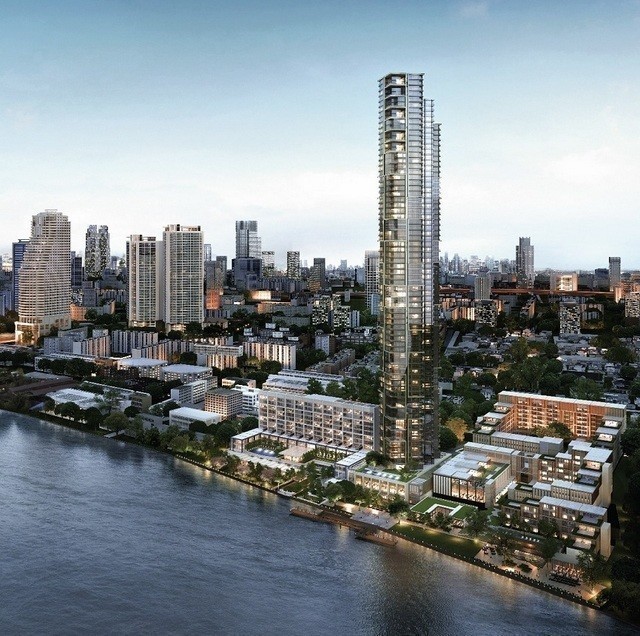 Pre - Sale condo Four Seasons Residence, Luxury Residence, 2 bedrooms 115.93 Sqm. River view.