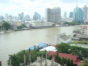 Condo for sale in Baan Chaopraya Riverside 96 sq.m. 2 bedrooms 2 bathrooms Partly furnished