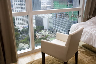 Brand new condo for sale in Ploenchit area Bangkok 209 sq.m. 3 + 1 bedrooms Fully furnished. Luxury of living in heart of Bangkok.