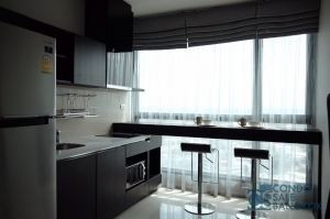 Condo for sale/rent at Sukhumvit 44/1, 1 Bedroom 45 Sq.m. High floor nice view, Good to buy for investment and residence, Only 2 minutes walk to Phra Khanong BTS station.