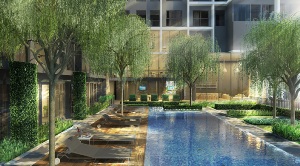 Duplex Condo for sale in Sukhumvit 44 sq.m. 1 bedroom near Onnut BTS