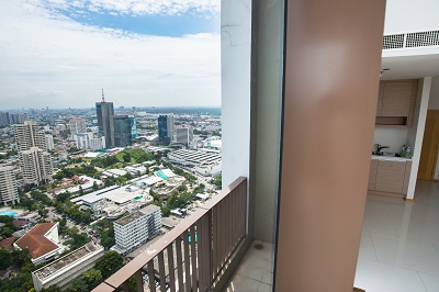 condo for sale in Bangkok Promphong BTS - M district Duplex condo Sukhumvit 24 size 137 sq.m./ 2bedroom+2bathroom on super high floor