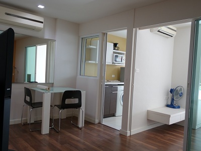 Condo for sale in Bangkok Sukhumvit 79, only 150 m. to BTS On-Nut, Fully furnished for 1 bedroom, 38 sq.m.