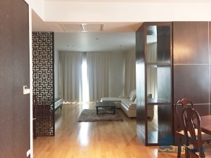 Best location for sale at Sukhumvit 16. Corner room very nice view, 3 bedrooms 193 sq.m. Close to Asoke BTS