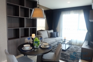 New condo for rent at Sukhumvit 48, 2 bedrooms 49 sq.m. Corner unit with unobstructed view, 5 minutes walk to BTS.