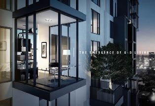 Brand New down payment sale condo in Bangkok Sukhumvit 38. Duplex style 1 bedroom 23.49 sq.m. at Morph 38 near Thonglor BTS station. Modern & Nice!