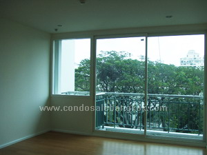 Unfurnished Condo for Sale in Bangkok Sukhumvit 23 Wind Condo. Brandnew 54 sq.m. 1 bedroom. Bright and good ventilation.