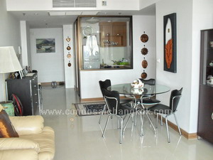 82 sq.m. 2 bedrooms 2 bathrooms condo for sale in Sathorn Bangkok. Good location in Suanplu.