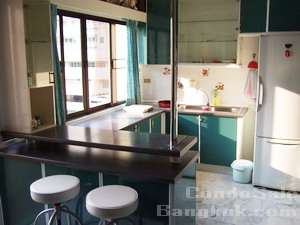 Condo for sale in Sukhumvit 6 Walk to Nana BTS 3 bedrooms 105.45 sq.m. fully furmished