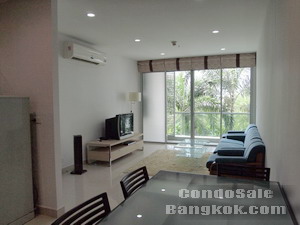 Condo for sale in Bangkok near Sathorn Road. Big one bedroom 74 sq.m. fully furnished