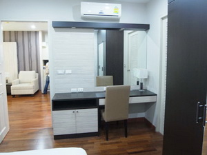 Fully furnished condo for sale in Sukhumvit 19 near Asok BTS. 77 sq.m. 2 bedrooms. Very convenient location to many places.